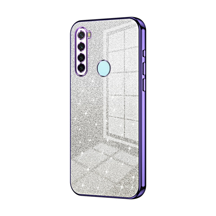 Gradient Glitter Powder Electroplated Phone Case, For Xiaomi Redmi Note 10 5G / Note 10T 5G, For Xiaomi Redmi Note 10 Pro 5G/Poco X3 GT, For Xiaomi Redmi Note 8 / Note 8 2021, For Xiaomi Redmi K40 Gaming/Poco F3 GT                                      ...