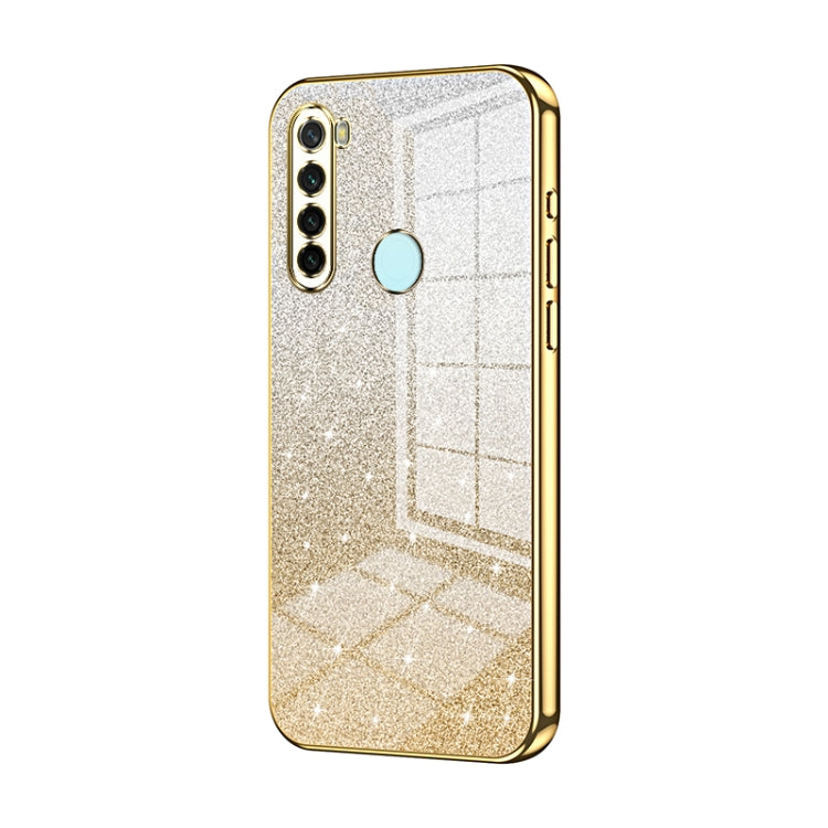 Gradient Glitter Powder Electroplated Phone Case, For Xiaomi Redmi Note 10 5G / Note 10T 5G, For Xiaomi Redmi Note 10 Pro 5G/Poco X3 GT, For Xiaomi Redmi Note 8 / Note 8 2021, For Xiaomi Redmi K40 Gaming/Poco F3 GT                                      ...
