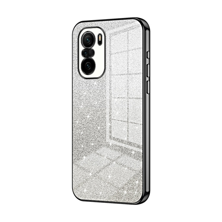 Gradient Glitter Powder Electroplated Phone Case, For Xiaomi Redmi Note 10 5G / Note 10T 5G, For Xiaomi Redmi Note 10 Pro 5G/Poco X3 GT, For Xiaomi Redmi Note 8 / Note 8 2021, For Xiaomi Redmi K40 Gaming/Poco F3 GT                                      ...
