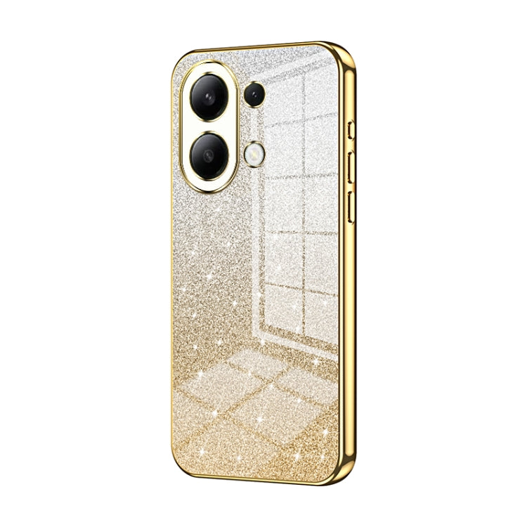 Gradient Glitter Powder Electroplated Phone Case, For Xiaomi Redmi Note 13 4G, For Xiaomi Redmi Note 13 5G, For Xiaomi Redmi Note 13 Pro+, For Xiaomi Redmi Note 13 Pro 5G, For Xiaomi Redmi K60 Ultra / Xiaomi 13T, For Xiaomi Redmi 12 / Redmi Note 12R