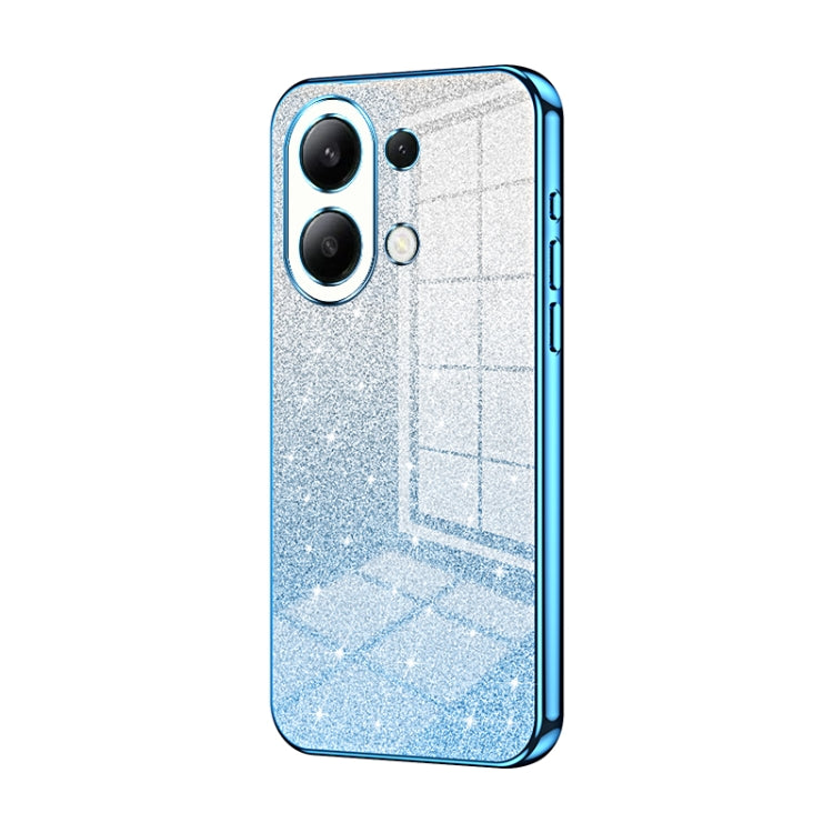 Gradient Glitter Powder Electroplated Phone Case, For Xiaomi Redmi Note 13 4G, For Xiaomi Redmi Note 13 5G, For Xiaomi Redmi Note 13 Pro+, For Xiaomi Redmi Note 13 Pro 5G, For Xiaomi Redmi K60 Ultra / Xiaomi 13T, For Xiaomi Redmi 12 / Redmi Note 12R