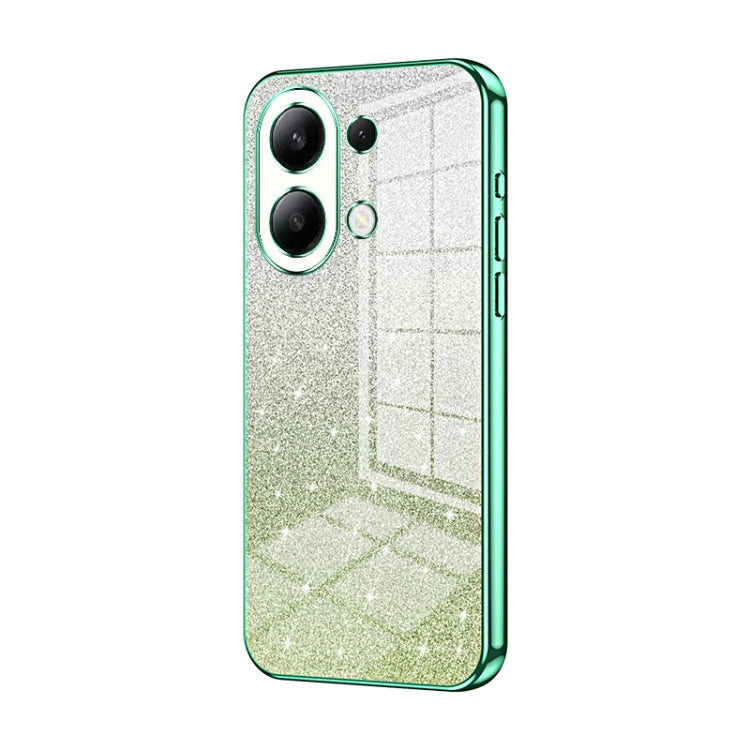 Gradient Glitter Powder Electroplated Phone Case, For Xiaomi Redmi Note 13 4G, For Xiaomi Redmi Note 13 5G, For Xiaomi Redmi Note 13 Pro+, For Xiaomi Redmi Note 13 Pro 5G, For Xiaomi Redmi K60 Ultra / Xiaomi 13T, For Xiaomi Redmi 12 / Redmi Note 12R