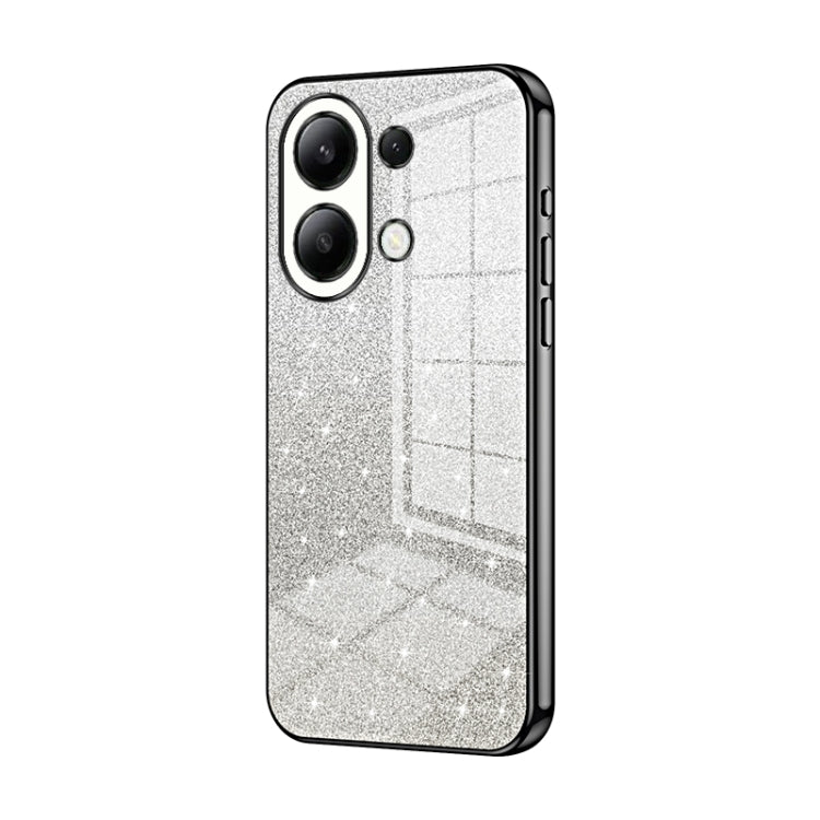 Gradient Glitter Powder Electroplated Phone Case, For Xiaomi Redmi Note 13 4G, For Xiaomi Redmi Note 13 5G, For Xiaomi Redmi Note 13 Pro+, For Xiaomi Redmi Note 13 Pro 5G, For Xiaomi Redmi K60 Ultra / Xiaomi 13T, For Xiaomi Redmi 12 / Redmi Note 12R
