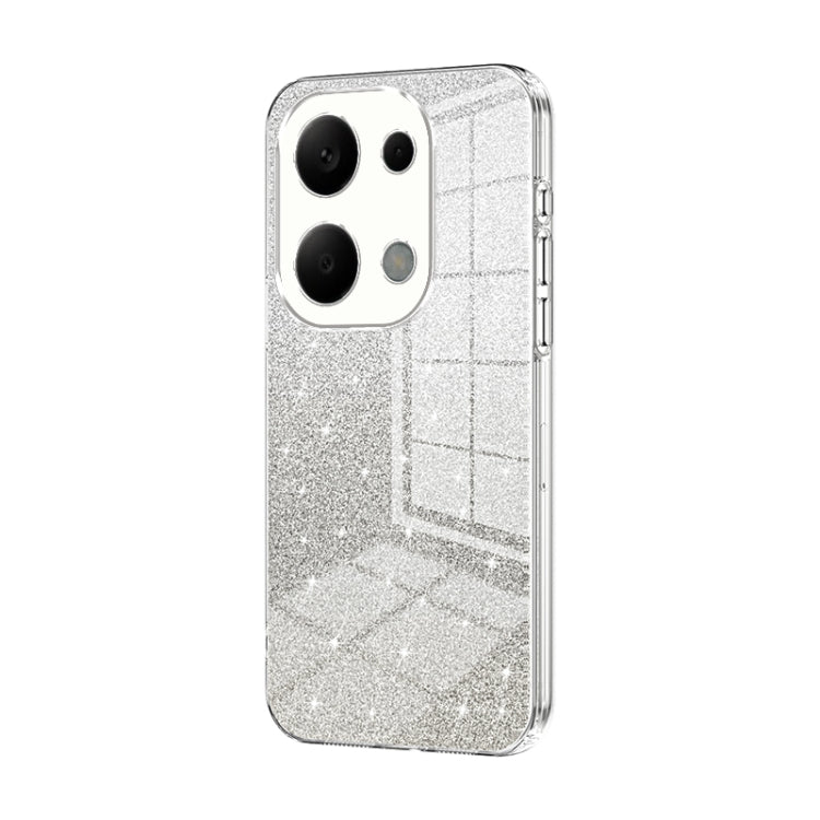 Gradient Glitter Powder Electroplated Phone Case, For Redmi Note 14 5G, For Redmi Note 14 Pro+ 5G, For Redmi 14R, For Redmi Note 14 Pro 5G, For Redmi K70 Ultra, For Xiaomi Redmi Note 13 Pro 4G