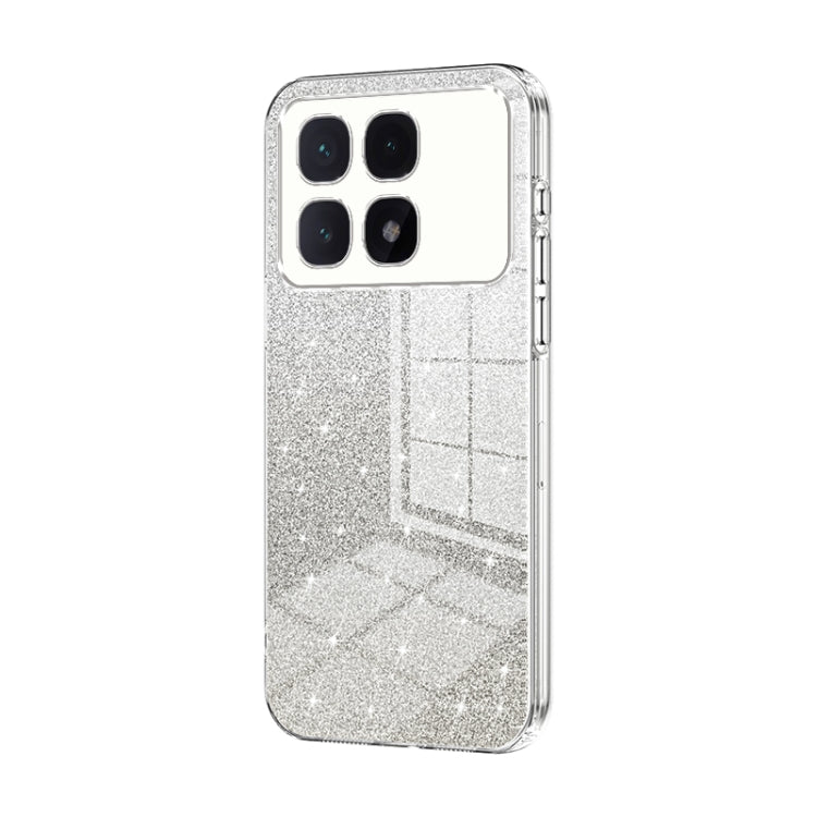 Gradient Glitter Powder Electroplated Phone Case, For Redmi Note 14 5G, For Redmi Note 14 Pro+ 5G, For Redmi 14R, For Redmi Note 14 Pro 5G, For Redmi K70 Ultra, For Xiaomi Redmi Note 13 Pro 4G