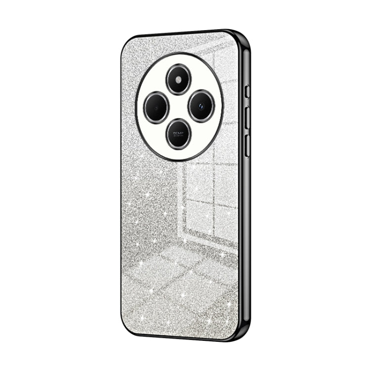 Gradient Glitter Powder Electroplated Phone Case, For Redmi Note 14 5G, For Redmi Note 14 Pro+ 5G, For Redmi 14R, For Redmi Note 14 Pro 5G, For Redmi K70 Ultra, For Xiaomi Redmi Note 13 Pro 4G
