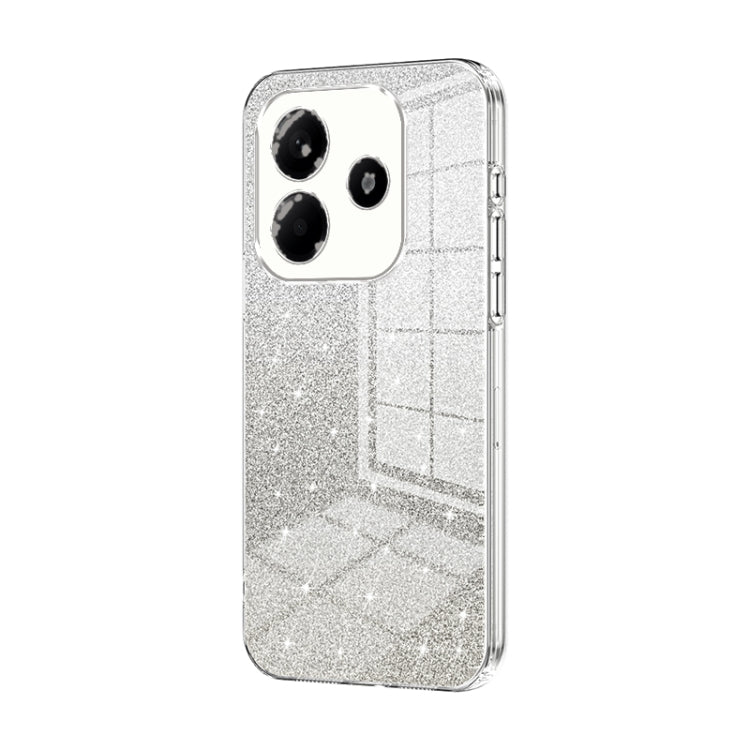 Gradient Glitter Powder Electroplated Phone Case, For Redmi Note 14 5G, For Redmi Note 14 Pro+ 5G, For Redmi 14R, For Redmi Note 14 Pro 5G, For Redmi K70 Ultra, For Xiaomi Redmi Note 13 Pro 4G