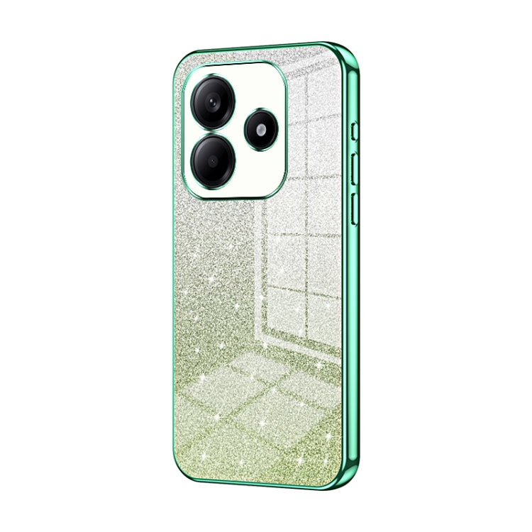 Gradient Glitter Powder Electroplated Phone Case, For Redmi Note 14 5G, For Redmi Note 14 Pro+ 5G, For Redmi 14R, For Redmi Note 14 Pro 5G, For Redmi K70 Ultra, For Xiaomi Redmi Note 13 Pro 4G