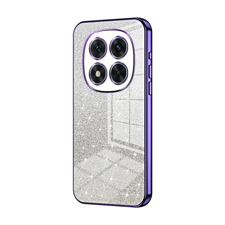 Gradient Glitter Powder Electroplated Phone Case, For Redmi Note 14 5G, For Redmi Note 14 Pro+ 5G, For Redmi 14R, For Redmi Note 14 Pro 5G, For Redmi K70 Ultra, For Xiaomi Redmi Note 13 Pro 4G
