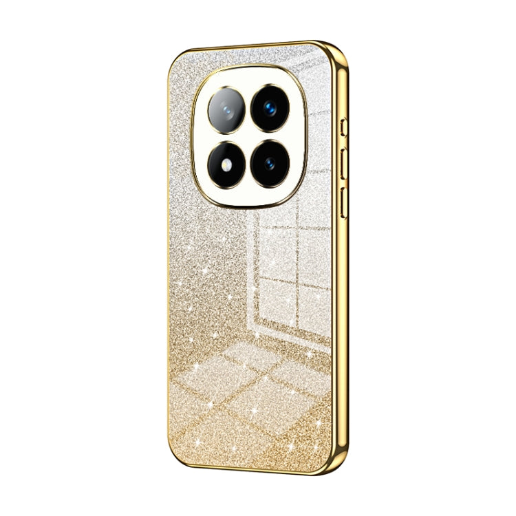 Gradient Glitter Powder Electroplated Phone Case, For Redmi Note 14 5G, For Redmi Note 14 Pro+ 5G, For Redmi 14R, For Redmi Note 14 Pro 5G, For Redmi K70 Ultra, For Xiaomi Redmi Note 13 Pro 4G