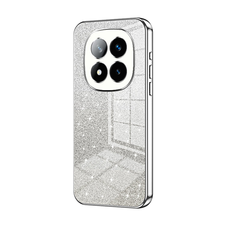 Gradient Glitter Powder Electroplated Phone Case, For Redmi Note 14 5G, For Redmi Note 14 Pro+ 5G, For Redmi 14R, For Redmi Note 14 Pro 5G, For Redmi K70 Ultra, For Xiaomi Redmi Note 13 Pro 4G