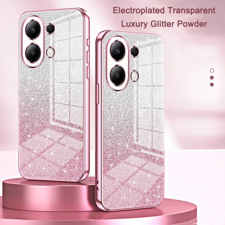 Gradient Glitter Powder Electroplated Phone Case, For Xiaomi Redmi Note 11 Pro 4G/5G Global, For Xiaomi Redmi Note 12 4G, For Xiaomi Redmi Note 12 Pro 5G, For Xiaomi Redmi Note 12 Pro Speed, For Xiaomi Redmi Note 11E / Redmi 10 5G                      ...