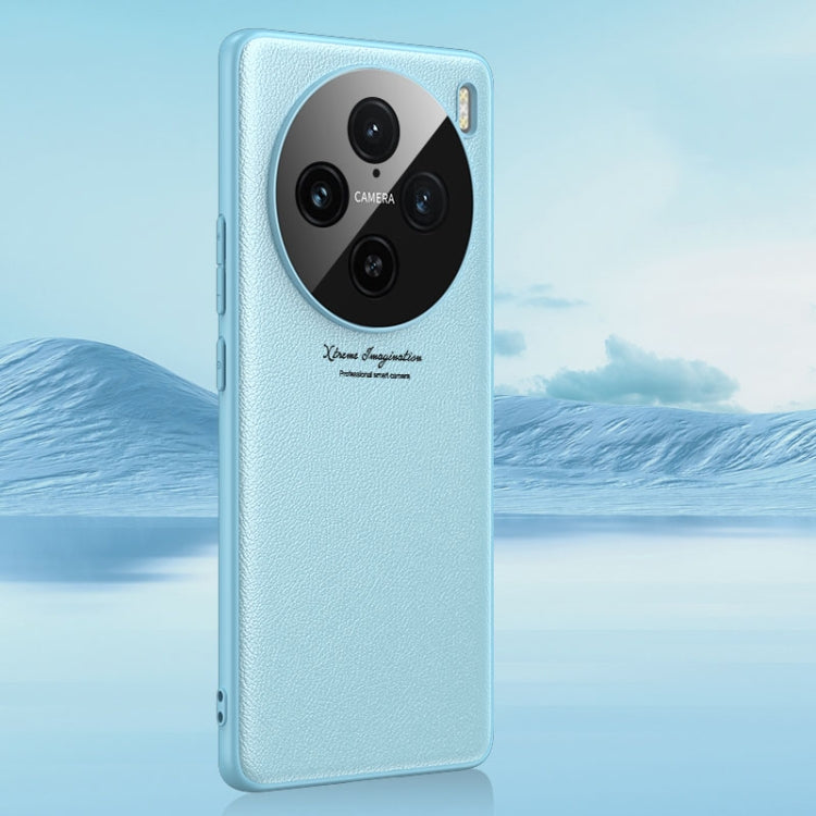 GKK Precision Hole Ultra-thin Full Coverage Leather Phone Case, For vivo X100 Pro, For vivo X100