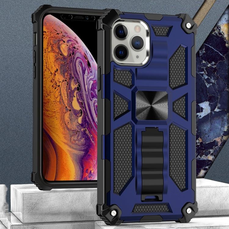 Armor Shockproof TPU + PC Magnetic Protective Case with Holder, For iPhone 12 / 12 Pro, For iPhone 12 Pro Max