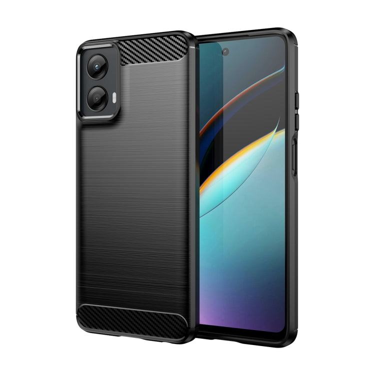 Carbon Fiber Brushed Texture TPU Phone Case, For Motorola Moto G100, For Motorola Moto G 5G 2024, For Motorola Moto One