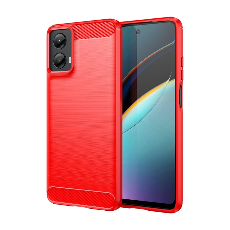 Carbon Fiber Brushed Texture TPU Phone Case, For Motorola Moto G100, For Motorola Moto G 5G 2024, For Motorola Moto One
