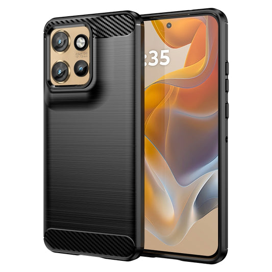 Carbon Fiber Brushed Texture TPU Phone Case, For Motorola Moto S50, For Motorola Moto G35 5G, For Motorola Moto G55 5G, For Motorola Edge 50, For Motorola Edge 50 Neo, For Motorola S50 Neo, For Motorola Moto G85, For Motorola Edge 2024                 ...