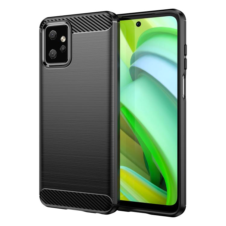 Carbon Fiber Brushed Texture TPU Phone Case, For Motorola Moto G Power 2023, For Motorola Moto G100, For Motorola Moto G 5G 2024, For Motorola Moto One