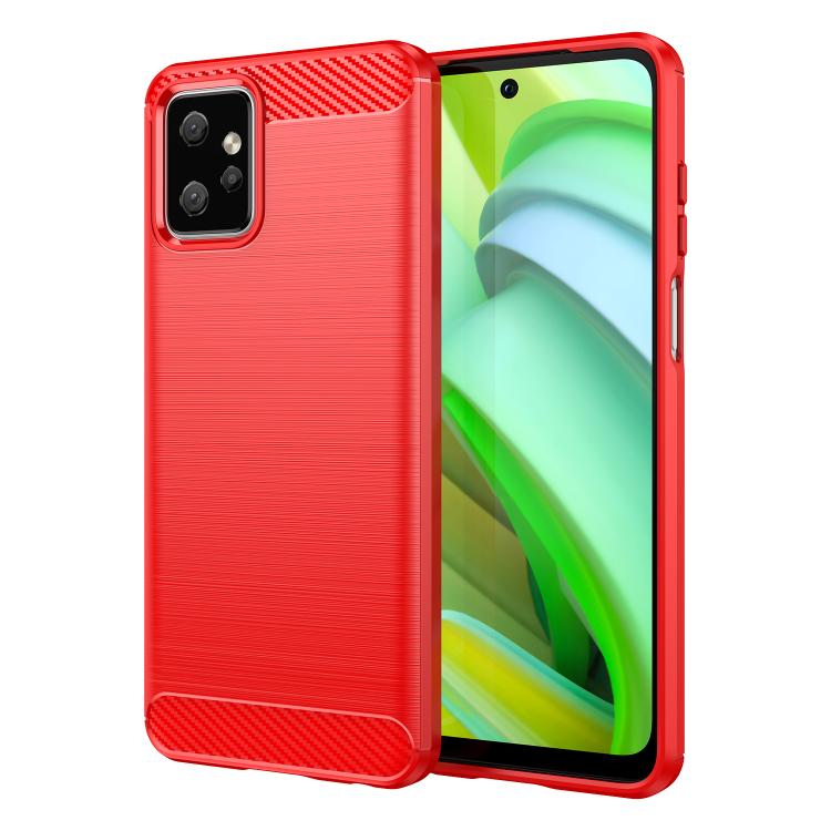 Carbon Fiber Brushed Texture TPU Phone Case, For Motorola Moto G Power 2023, For Motorola Moto G100, For Motorola Moto G 5G 2024, For Motorola Moto One