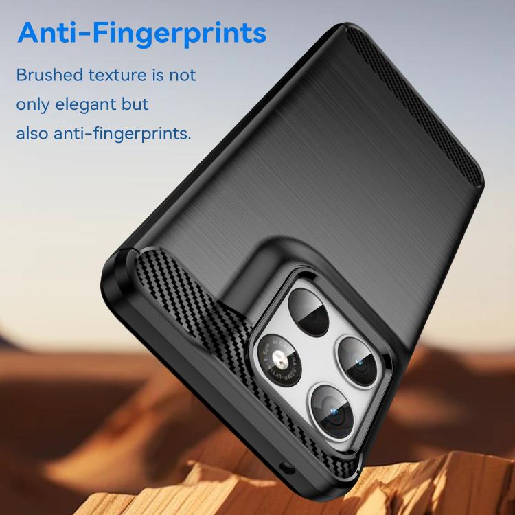 Carbon Fiber Brushed Texture TPU Phone Case, For Motorola Moto G100, For Motorola Moto G 5G 2024, For Motorola Moto One