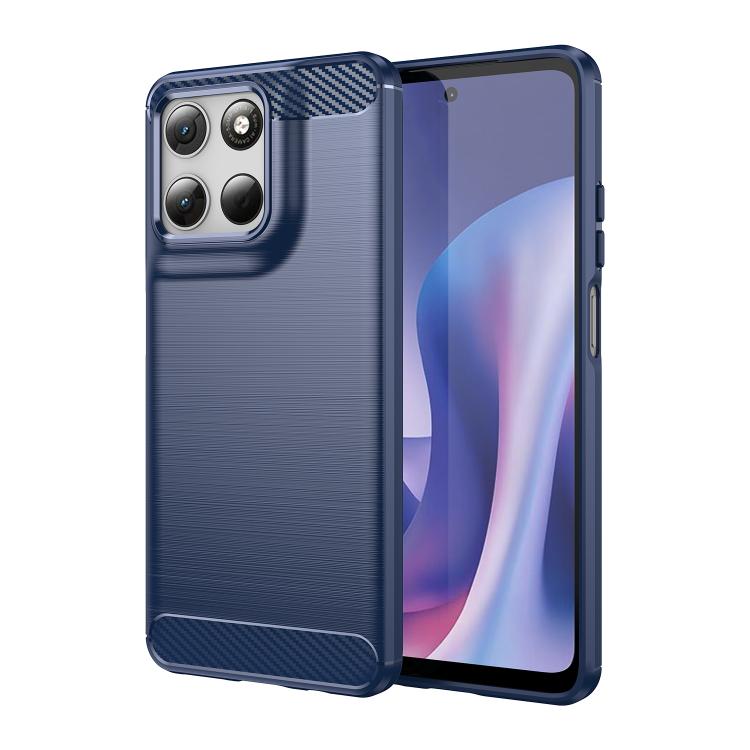 Carbon Fiber Brushed Texture TPU Phone Case, For Motorola Moto G100, For Motorola Moto G 5G 2024, For Motorola Moto One