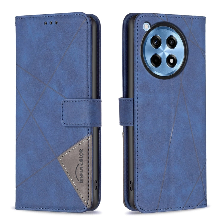 BF05 Magnetic Buckle Rhombus Texture Leather Phone Case, For OnePlus 13, For OnePlus Nord 4, For OnePlus Nord CE4 Lite Global, For OnePlus 12R, For OnePlus 12 5G