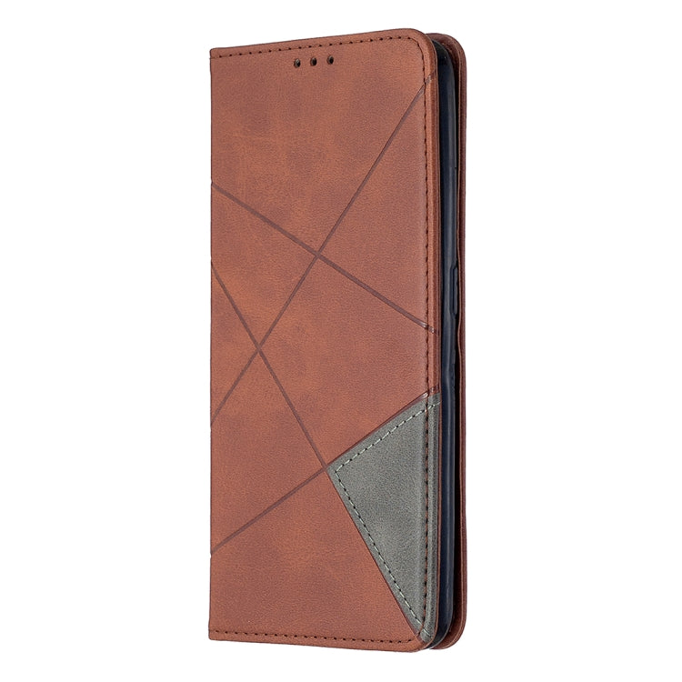 Rhombus Texture Horizontal Flip Magnetic Leather Case with Holder & Card Slots, For Oppo A5 (2020) / A9 (2020), For Oppo A72 / A52 / A92, For Oppo A31 (2020) / A81, For Samsung Galaxy A21s