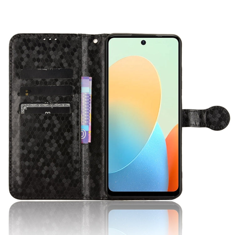 Honeycomb Dot Texture Leather Phone Case, For Tecno Pop 8