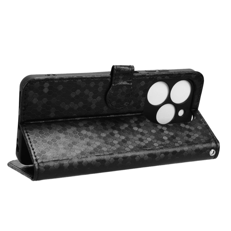 Honeycomb Dot Texture Leather Phone Case, For Tecno Pop 8