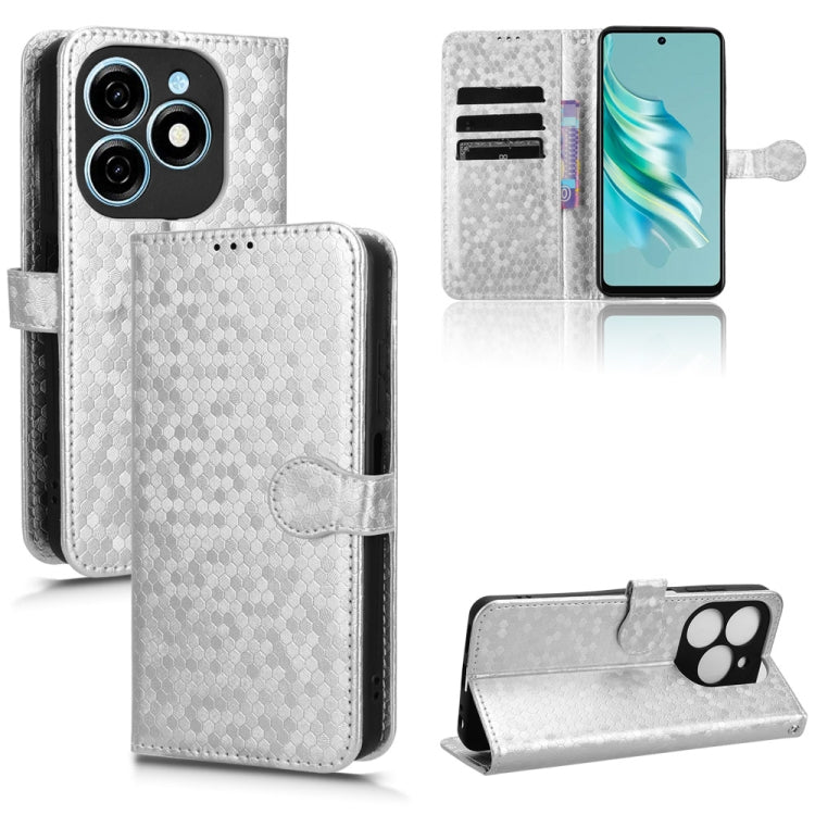 Honeycomb Dot Texture Leather Phone Case, For Tecno Pova 6 Neo, For Tecno Camon 30 Pro 5G, For Tecno Pova 6 Pro, For Tecno Spark 20 Pro+ 4G, For Tecno Spark 20 Pro, For Tecno Spark Go 2024 / Spark 20C, For Tecno Spark 20, For Tecno Pop 8