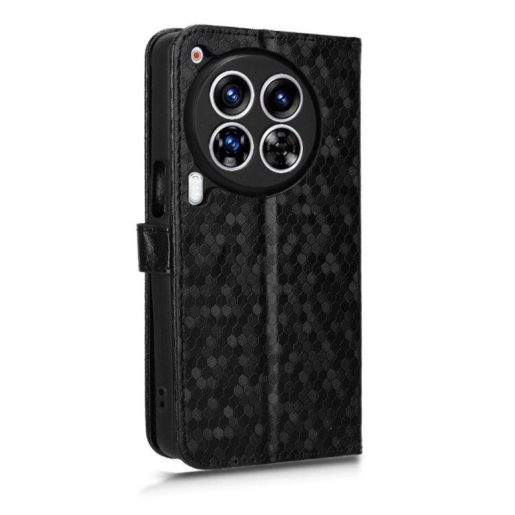 Honeycomb Dot Texture Leather Phone Case, For Tecno Camon 30 Premier 5G, For Tecno Pova 6 Neo, For Tecno Camon 30 Pro 5G, For Tecno Pova 6 Pro, For Tecno Spark 20 Pro+ 4G, For Tecno Spark 20 Pro, For Tecno Spark Go 2024 / Spark 20C, For Tecno Spark 20 ...