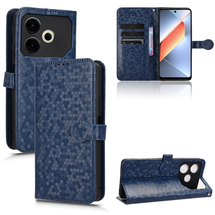 Honeycomb Dot Texture Leather Phone Case, For Tecno Camon 30 Premier 5G, For Tecno Pova 6 Neo, For Tecno Camon 30 Pro 5G, For Tecno Pova 6 Pro, For Tecno Spark 20 Pro+ 4G, For Tecno Spark 20 Pro, For Tecno Spark Go 2024 / Spark 20C, For Tecno Spark 20 ...