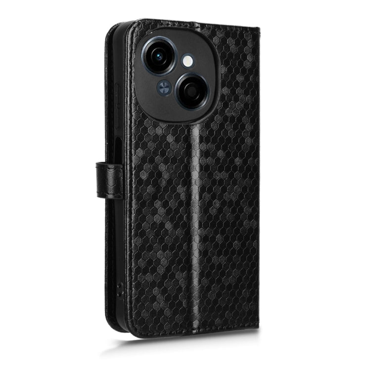 Honeycomb Dot Texture Leather Phone Case, For Tecno Spark Go 2025 / Spark Go 1, For Tecno Spark 30C 4G, For Tecno Camon 30 Premier 5G, For Tecno Pova 6 Neo, For Tecno Camon 30 Pro 5G, For Tecno Pova 6 Pro, For Tecno Spark 20 Pro+ 4G                    ...