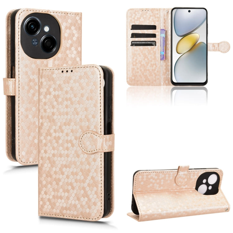 Honeycomb Dot Texture Leather Phone Case, For Tecno Spark Go 2025 / Spark Go 1, For Tecno Spark 30C 4G, For Tecno Camon 30 Premier 5G, For Tecno Pova 6 Neo, For Tecno Camon 30 Pro 5G, For Tecno Pova 6 Pro, For Tecno Spark 20 Pro+ 4G                    ...