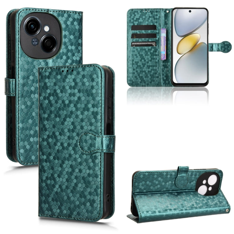 Honeycomb Dot Texture Leather Phone Case, For Tecno Spark Go 2025 / Spark Go 1, For Tecno Spark 30C 4G, For Tecno Camon 30 Premier 5G, For Tecno Pova 6 Neo, For Tecno Camon 30 Pro 5G, For Tecno Pova 6 Pro, For Tecno Spark 20 Pro+ 4G                    ...