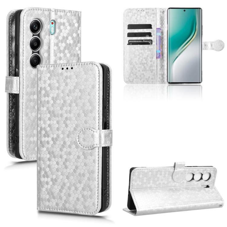 Honeycomb Dot Texture Leather Phone Case, For Tecno Pova Curve 5G, For Tecno Camon 40 Pro 4G / 5G, For Tecno Camon 40 Premier, For Tecno Camon 30s / 30s Pro, For Tecno Pova 6 Neo 5G / Spark 30 5G, For Tecno Spark 30 Pro 4G, For Tecno Spark 30 4G       ...