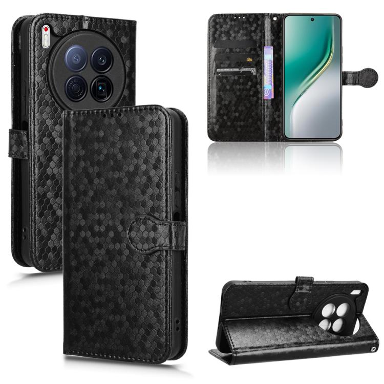 Honeycomb Dot Texture Leather Phone Case, For Tecno Pova Curve 5G, For Tecno Camon 40 Pro 4G / 5G, For Tecno Camon 40 Premier, For Tecno Camon 30s / 30s Pro, For Tecno Pova 6 Neo 5G / Spark 30 5G, For Tecno Spark 30 Pro 4G, For Tecno Spark 30 4G       ...