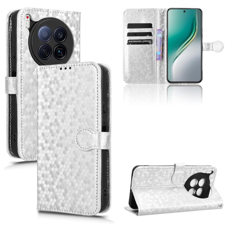 Honeycomb Dot Texture Leather Phone Case, For Tecno Pova Curve 5G, For Tecno Camon 40 Pro 4G / 5G, For Tecno Camon 40 Premier, For Tecno Camon 30s / 30s Pro, For Tecno Pova 6 Neo 5G / Spark 30 5G, For Tecno Spark 30 Pro 4G, For Tecno Spark 30 4G       ...