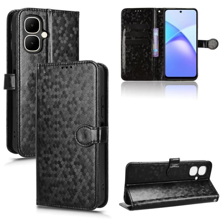 Honeycomb Dot Texture Leather Phone Case, For Tecno Pova 7 Pro 5G, For Tecno Pova 7 5G, For Tecno Pop 10 / Infinix Smart 10 4G, For Tecno Spark 40 Pro+ 4G, For Tecno Spark 40 Pro 4G, For Tecno Spark 40 4G, For Tecno Pova 7 Ultra 5G, For Tecno Pova 7 4G...