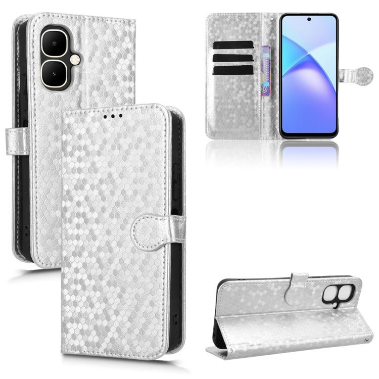Honeycomb Dot Texture Leather Phone Case, For Tecno Pova 7 Pro 5G, For Tecno Pova 7 5G, For Tecno Pop 10 / Infinix Smart 10 4G, For Tecno Spark 40 Pro+ 4G, For Tecno Spark 40 Pro 4G, For Tecno Spark 40 4G, For Tecno Pova 7 Ultra 5G, For Tecno Pova 7 4G...