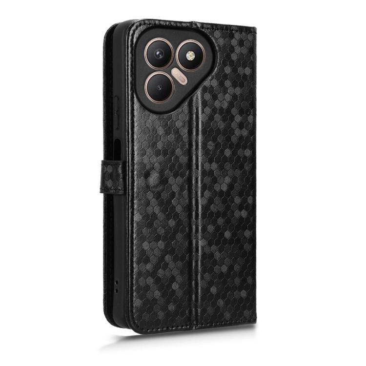 Honeycomb Dot Texture Leather Phone Case, For Tecno Pova 7 4G, For Tecno Spark Go 2 4G, For Tecno Pova Curve 5G, For Tecno Camon 40 Pro 4G / 5G, For Tecno Camon 40 Premier, For Tecno Camon 30s / 30s Pro, For Tecno Pova 6 Neo 5G / Spark 30 5G           ...