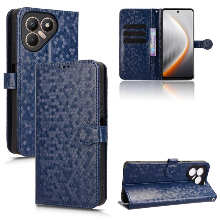 Honeycomb Dot Texture Leather Phone Case, For Tecno Pova 7 5G, For Tecno Pop 10 / Infinix Smart 10 4G, For Tecno Spark 40 Pro+ 4G, For Tecno Spark 40 Pro 4G, For Tecno Spark 40 4G, For Tecno Pova 7 Ultra 5G, For Tecno Pova 7 4G, For Tecno Spark Go 2 4G...