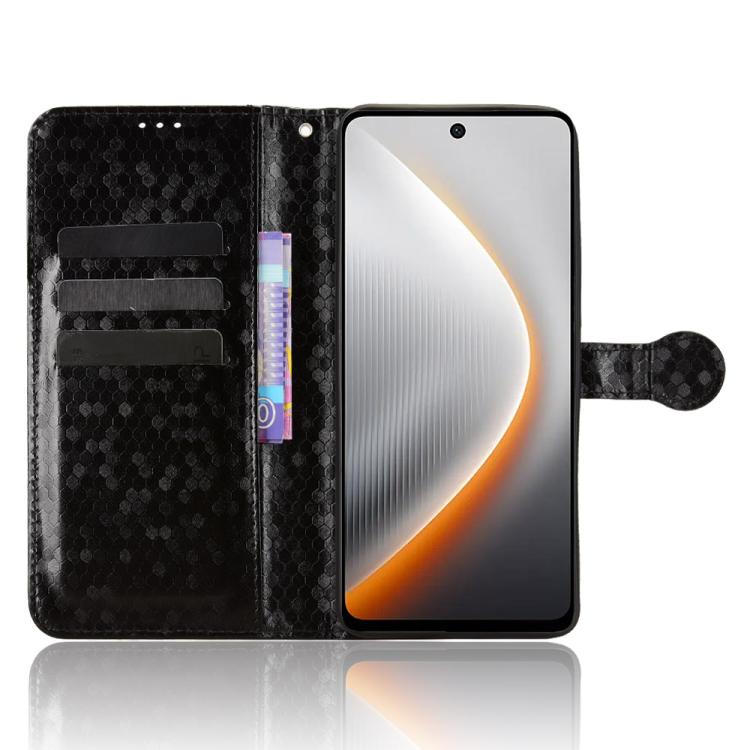 Honeycomb Dot Texture Leather Phone Case, For Tecno Pova 7 5G, For Tecno Pop 10 / Infinix Smart 10 4G, For Tecno Spark 40 Pro+ 4G, For Tecno Spark 40 Pro 4G, For Tecno Spark 40 4G, For Tecno Pova 7 Ultra 5G, For Tecno Pova 7 4G, For Tecno Spark Go 2 4G...