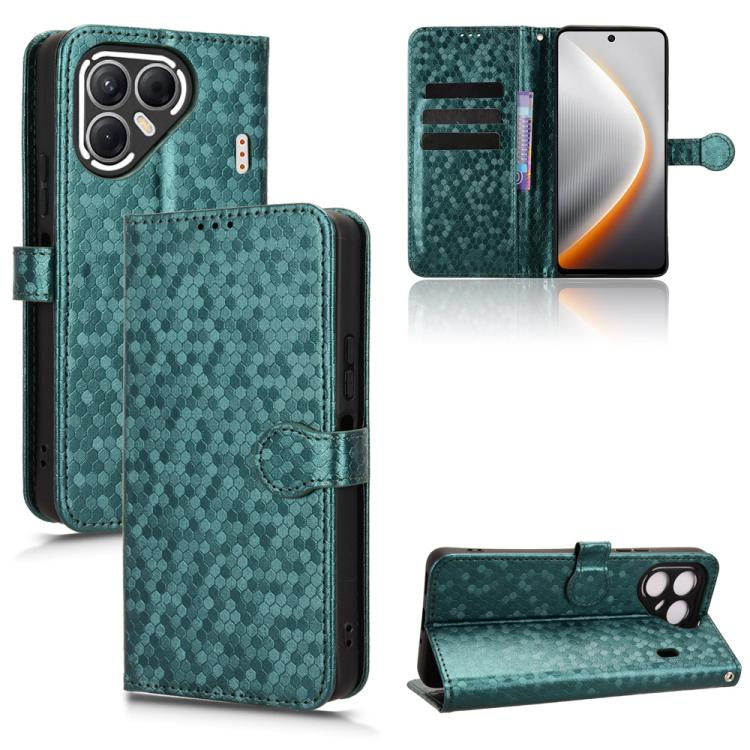 Honeycomb Dot Texture Leather Phone Case, For Tecno Pova 7 Pro 5G, For Tecno Pova 7 5G, For Tecno Pop 10 / Infinix Smart 10 4G, For Tecno Spark 40 Pro+ 4G, For Tecno Spark 40 Pro 4G, For Tecno Spark 40 4G, For Tecno Pova 7 Ultra 5G, For Tecno Pova 7 4G...