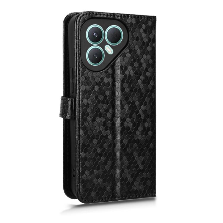 Honeycomb Dot Texture Leather Phone Case, For Tecno Pova 7 Pro 5G, For Tecno Pova 7 5G, For Tecno Pop 10 / Infinix Smart 10 4G, For Tecno Spark 40 Pro+ 4G, For Tecno Spark 40 Pro 4G, For Tecno Spark 40 4G, For Tecno Pova 7 Ultra 5G, For Tecno Pova 7 4G...