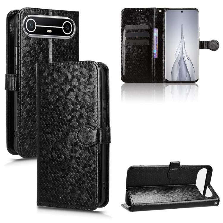 Honeycomb Dot Texture Leather Phone Case, For Tecno Spark 50 5G, For Tecno Pova Curve 2 5G, For Tecno Spark 50 4G, For Tecno Camon 50 Pro 4G, For Tecno Camon 50 4G, For Tenco Spark Go 3, For Tenco Spark Slim 4G / Pova Slim 5G, For Tecno Spark 40C      ...