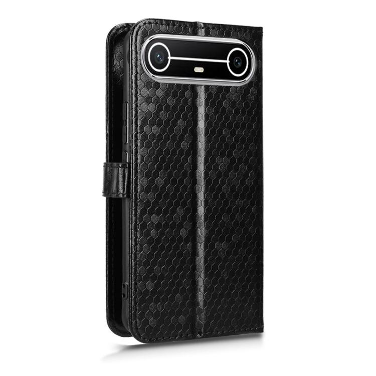 Honeycomb Dot Texture Leather Phone Case, For Tenco Spark Slim 4G / Pova Slim 5G, For Tecno Spark 40C, For Tecno Pova 7 Pro 5G, For Tecno Pova 7 5G, For Tecno Pop 10 / Infinix Smart 10 4G, For Tecno Spark 40 Pro+ 4G, For Tecno Spark 40 Pro 4G          ...