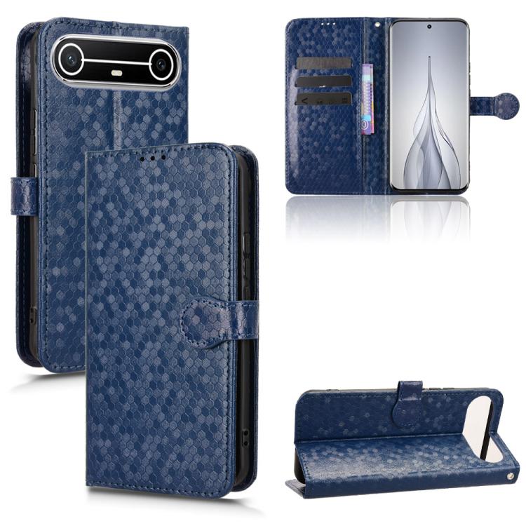 Honeycomb Dot Texture Leather Phone Case, For Tecno Spark 50 5G, For Tecno Pova Curve 2 5G, For Tecno Spark 50 4G, For Tecno Camon 50 Pro 4G, For Tecno Camon 50 4G, For Tenco Spark Go 3, For Tenco Spark Slim 4G / Pova Slim 5G, For Tecno Spark 40C      ...