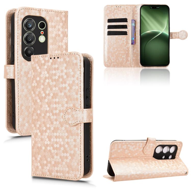 Honeycomb Dot Texture Leather Phone Case, For Tecno Spark 50 5G, For Tecno Pova Curve 2 5G, For Tecno Spark 50 4G, For Tecno Camon 50 Pro 4G, For Tecno Camon 50 4G, For Tenco Spark Go 3, For Tenco Spark Slim 4G / Pova Slim 5G, For Tecno Spark 40C      ...