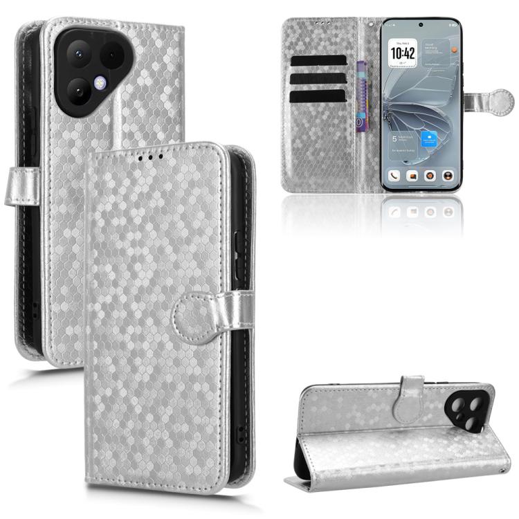 Honeycomb Dot Texture Leather Phone Case, For Tecno Spark 50 5G, For Tecno Pova Curve 2 5G, For Tecno Spark 50 4G, For Tecno Camon 50 Pro 4G, For Tecno Camon 50 4G, For Tenco Spark Go 3, For Tenco Spark Slim 4G / Pova Slim 5G, For Tecno Spark 40C      ...